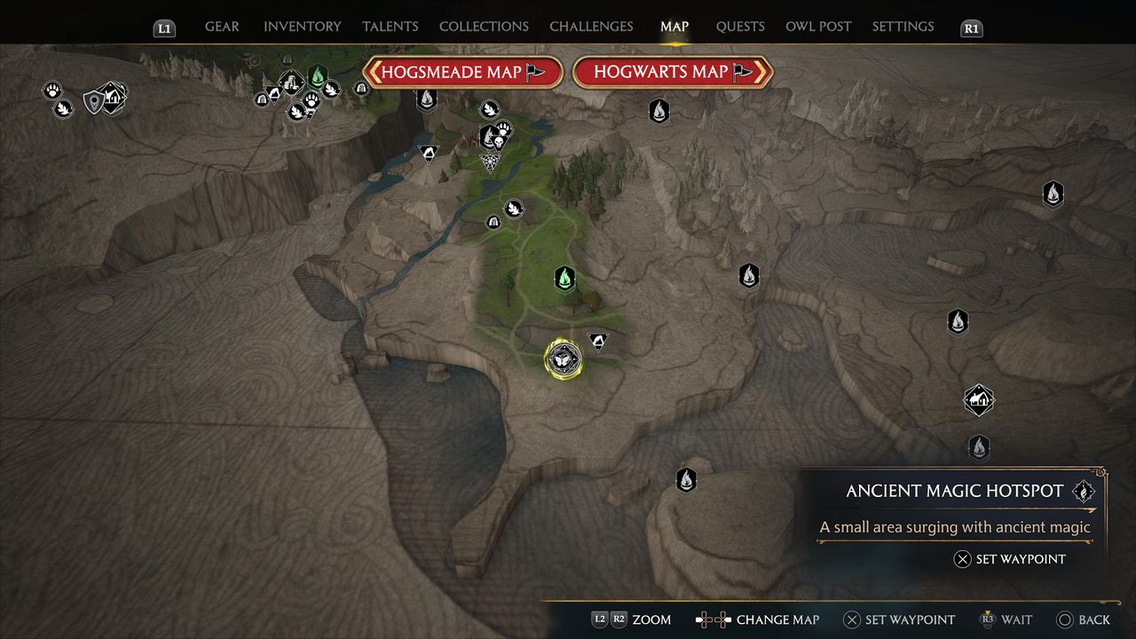 hogwarts legacy poidsear coast butterfly location