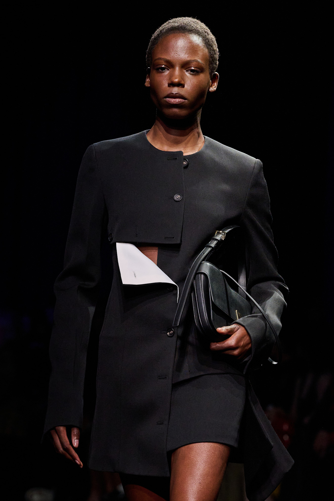 The Ferragamo Cara Bag on the autumn/winter 2026 runway