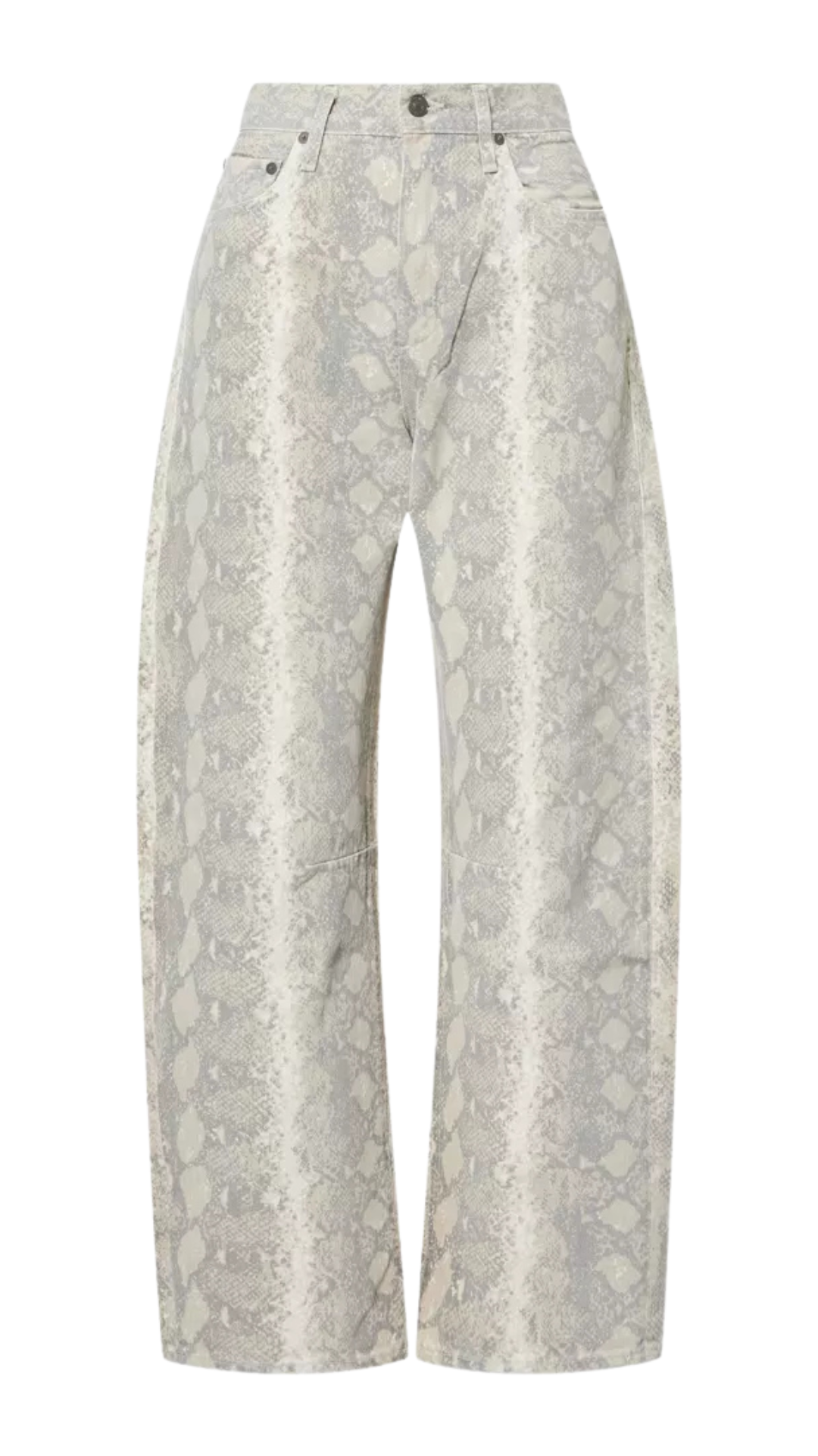 Miro Python-Print Denim Jeans - 23