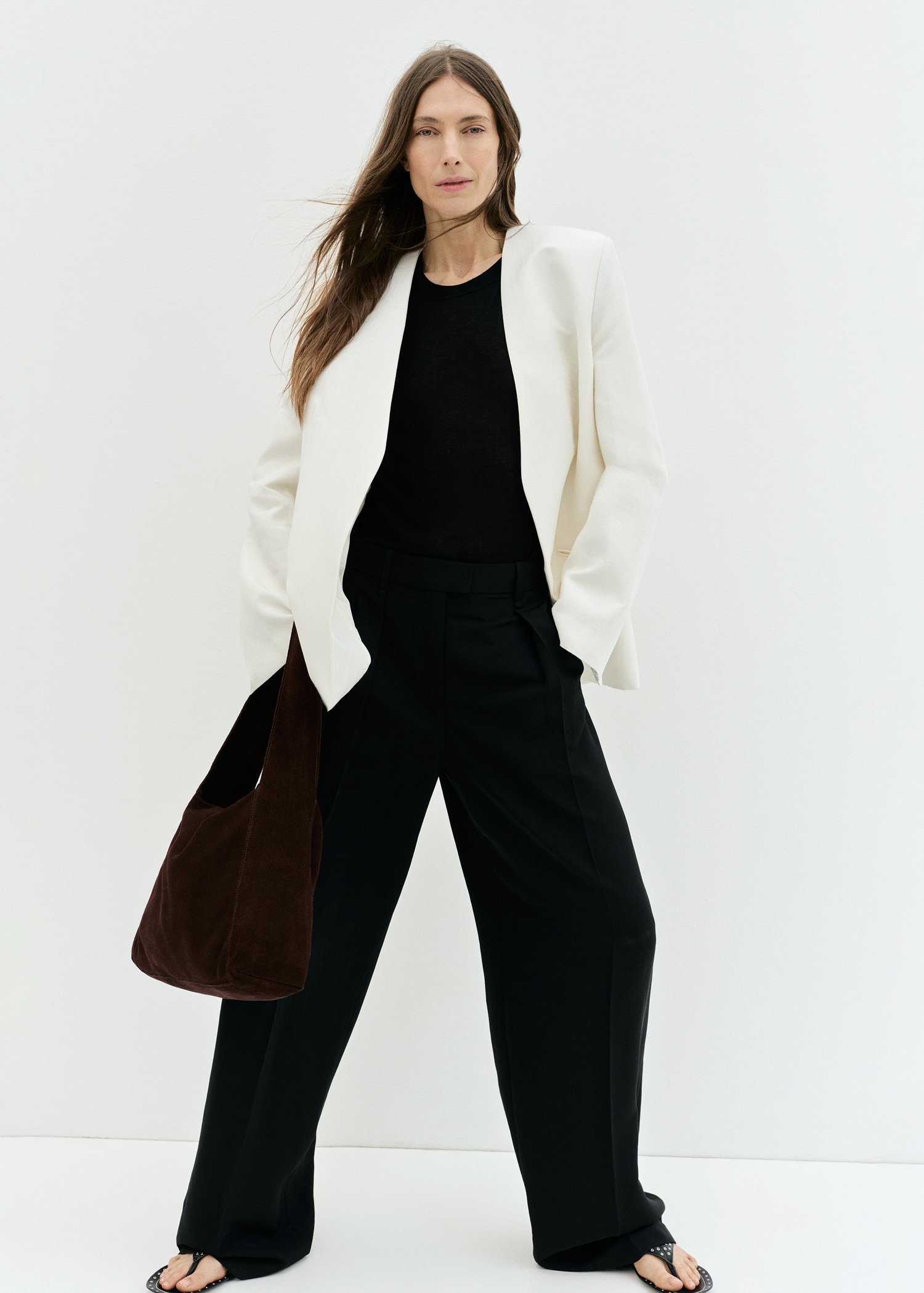 Suede Shoulder Bag - Women | Mango United Kingdom