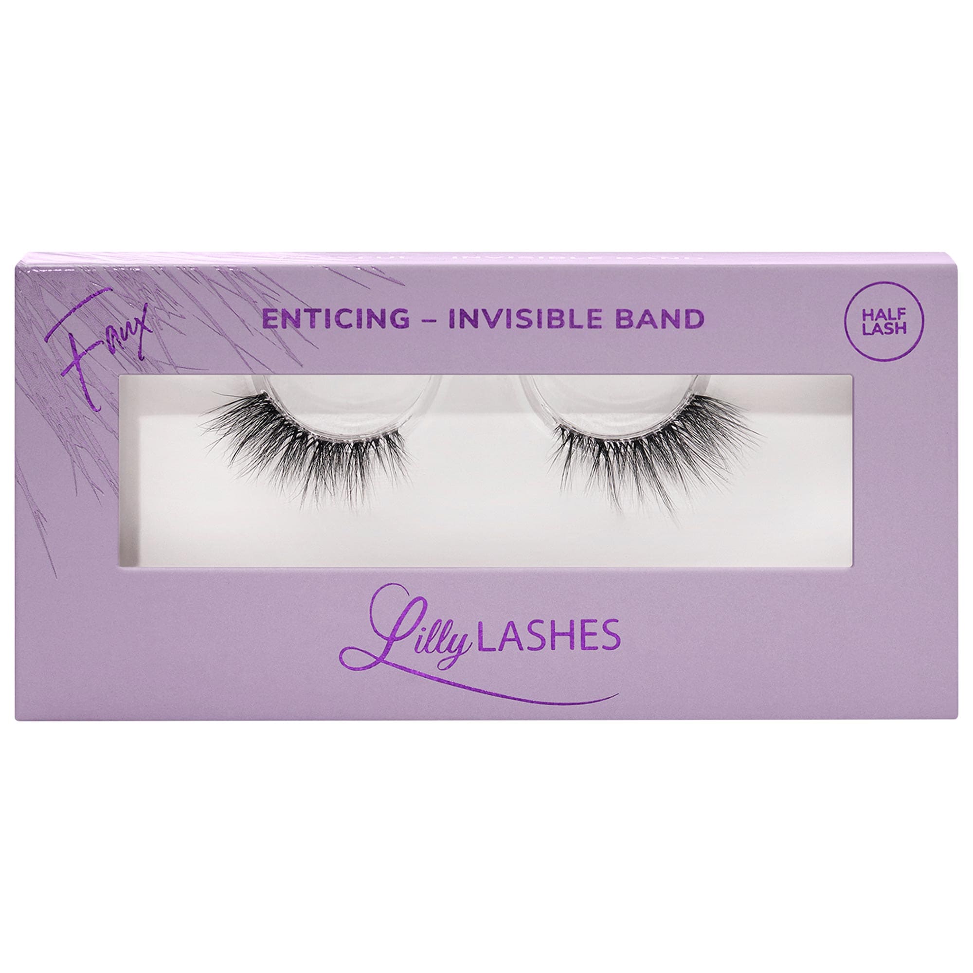 Sheer Band False Eyelashes - Playful