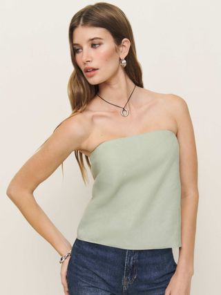 Spritz Linen Top