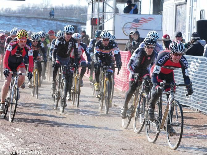 40-44 Men&rsquo;s start is won by Todd Bowden