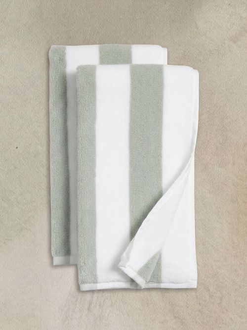 Hydrocotton Stripe Set of 2 Hand Towels