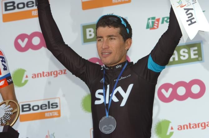 Sergio Henao (Sky Procycling) on the podium