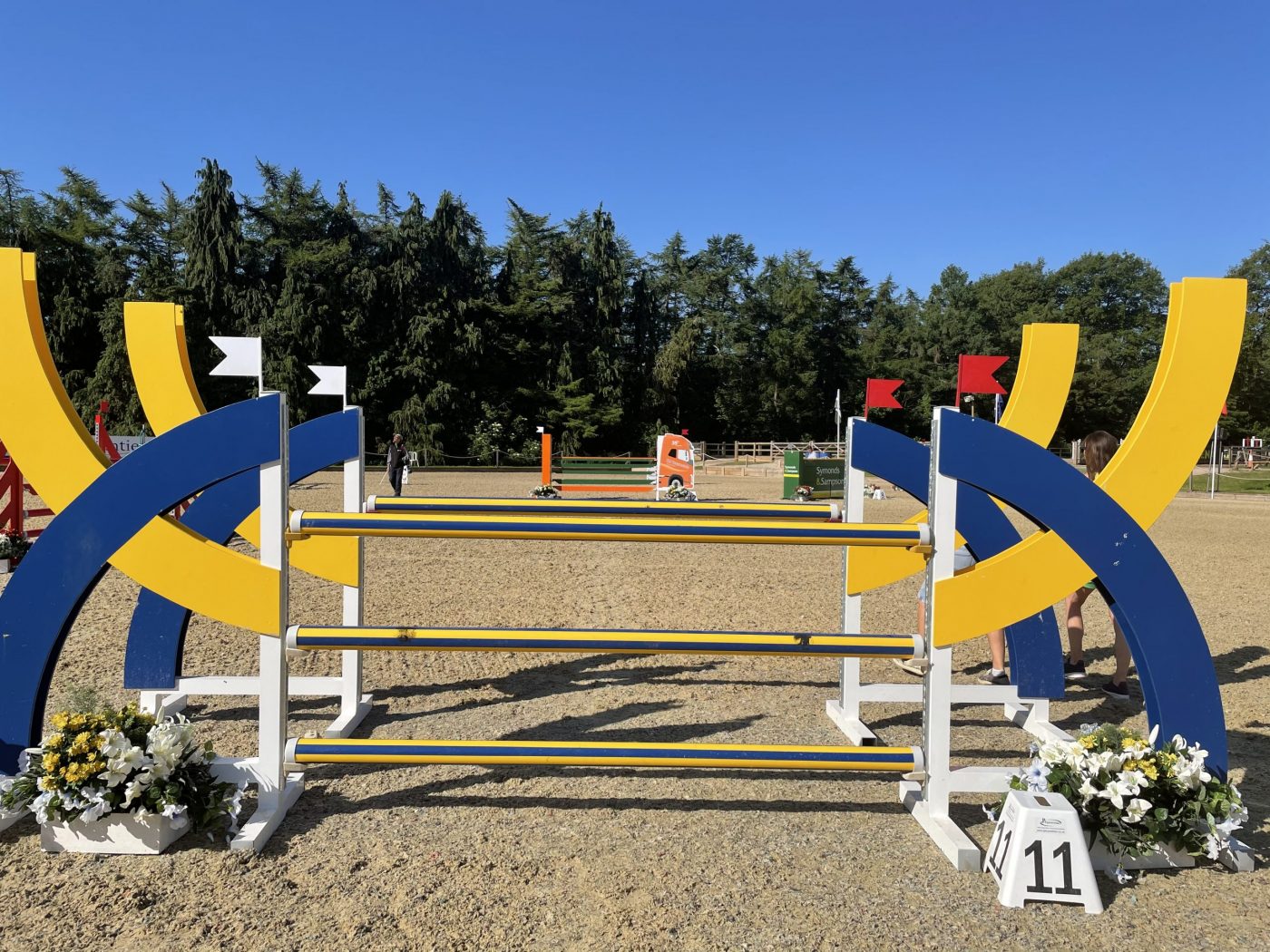 Bicton Horse Trials showjumping