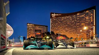 F1 Cars In Las Vegas