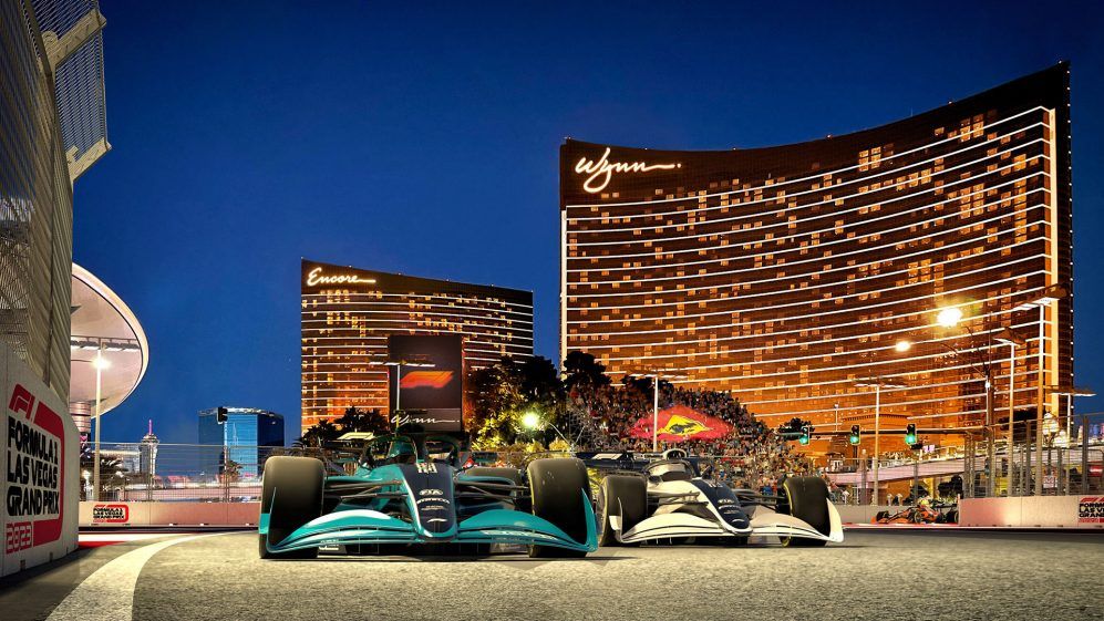 F1 Cars In Las Vegas