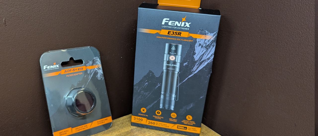 Fenix E35R flashlight review