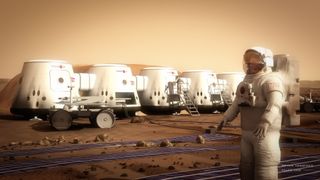 Mars One Colony - 2021