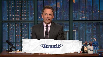 Seth Meyers explains what "Brexit" means in teen slang