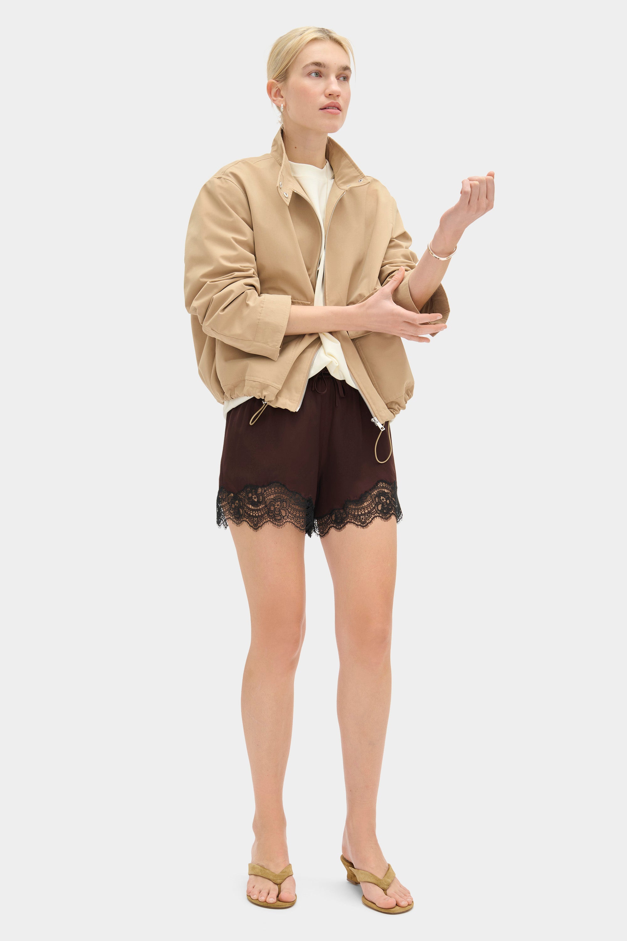 Linette Lace Trim Short