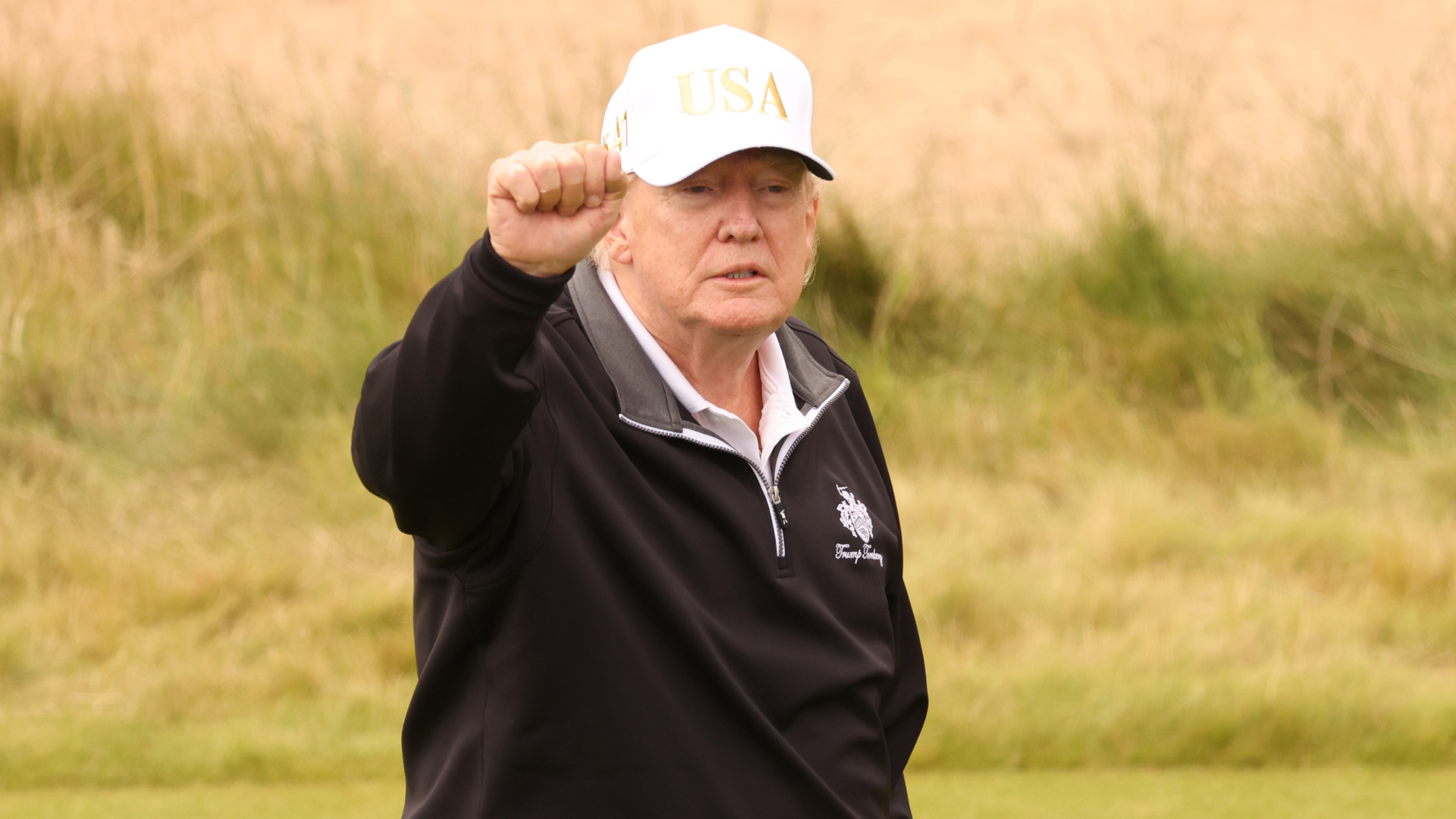 Donald Trump at Trump Turnberry