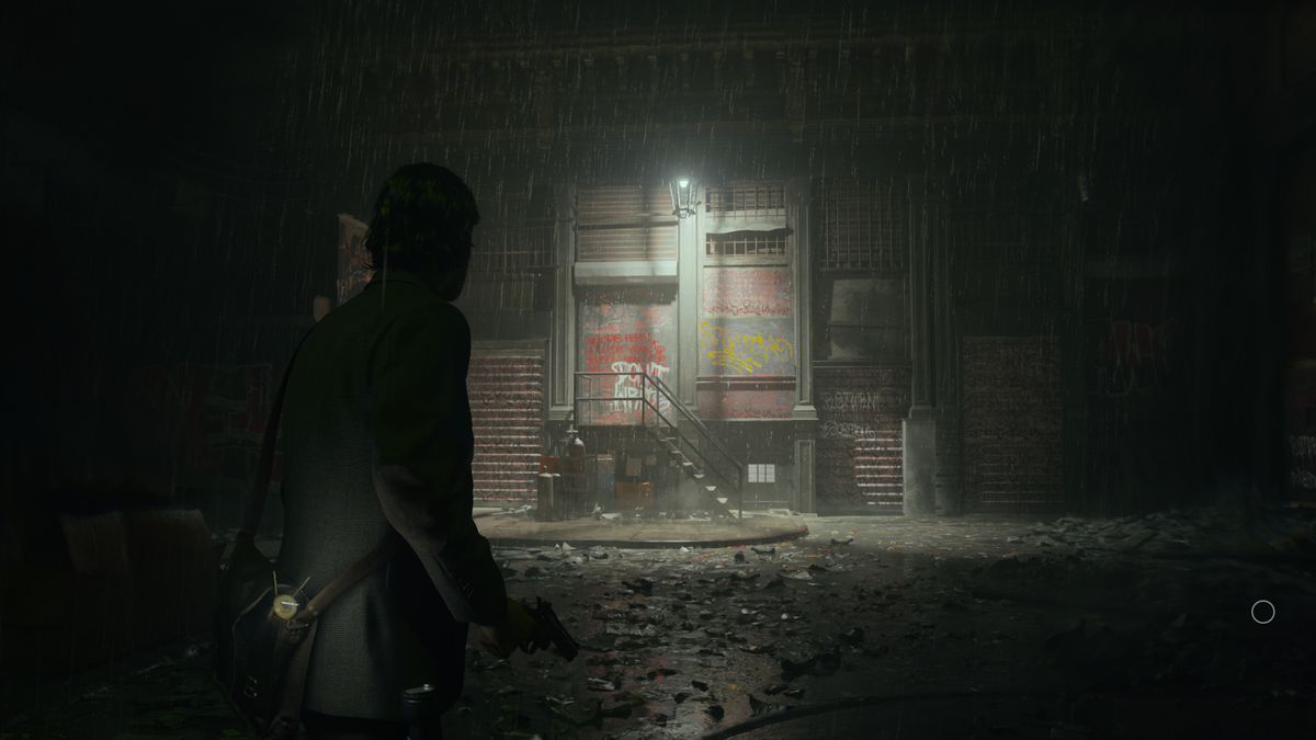 Alan Wake 2 image fidelity comparison screenshots