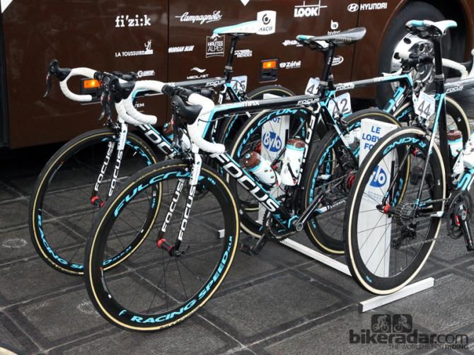 Focus Izalco Max framesets and Fulcrum carbon wheels across the board for Ag2r-La Mondiale