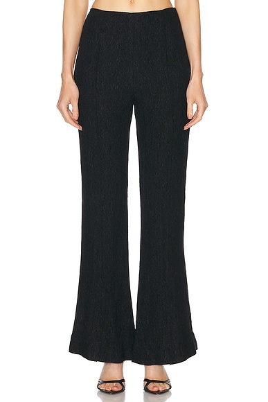 Crepe Flare Pants