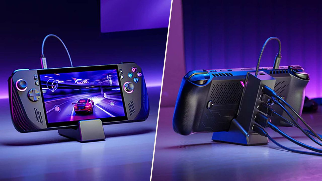 JSAUX 6-in-1 Multifunctional Docking Station front and back.