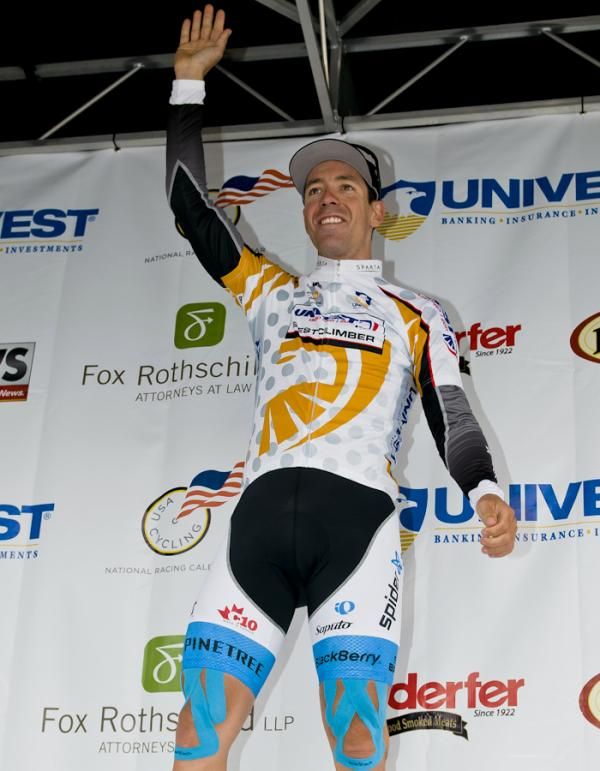 2011 Univest Grand Prix Best Climber Francois Parisien (Spider Tech).