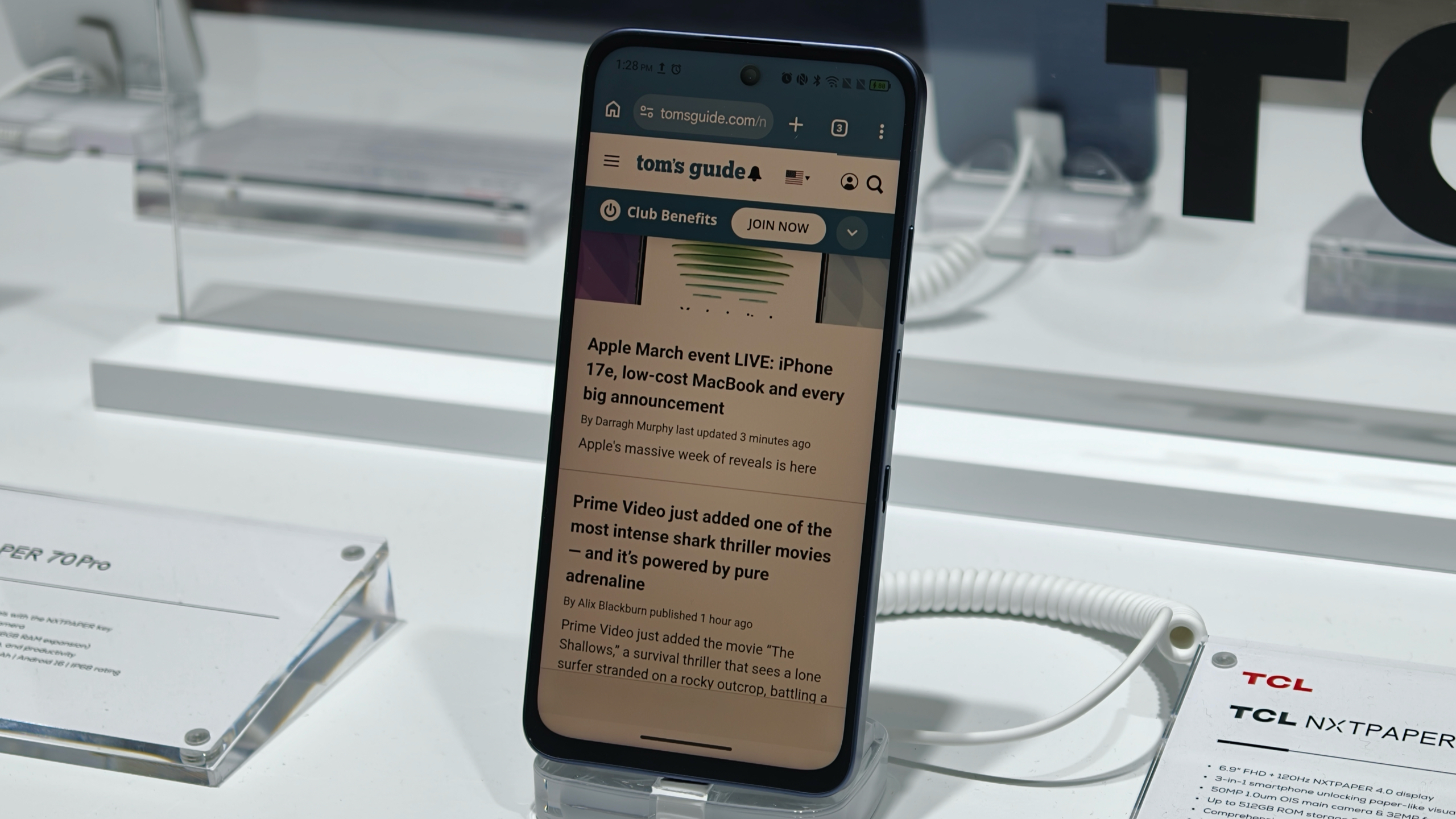 Hands-on with the TC NXTPAPER 70 Pro at MWC 2026