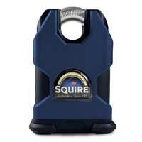 Squire Stronghold P5 Cylinder Closed Shackle Steel Padlock