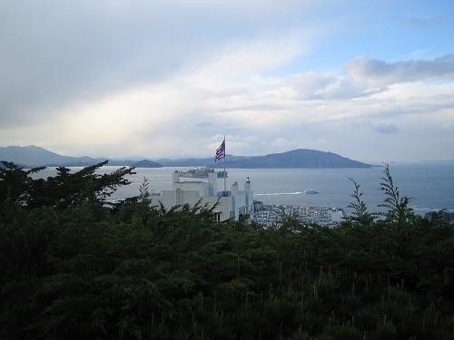 Alcatraz prison is a place you'd find kind of hard to get out of!