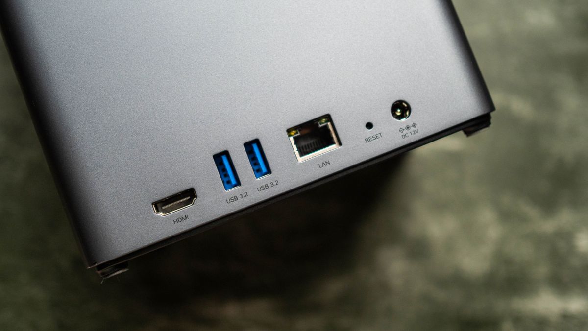 UGREEN NASync DH4300 Plus 4-bay NAS server testing on Android Central