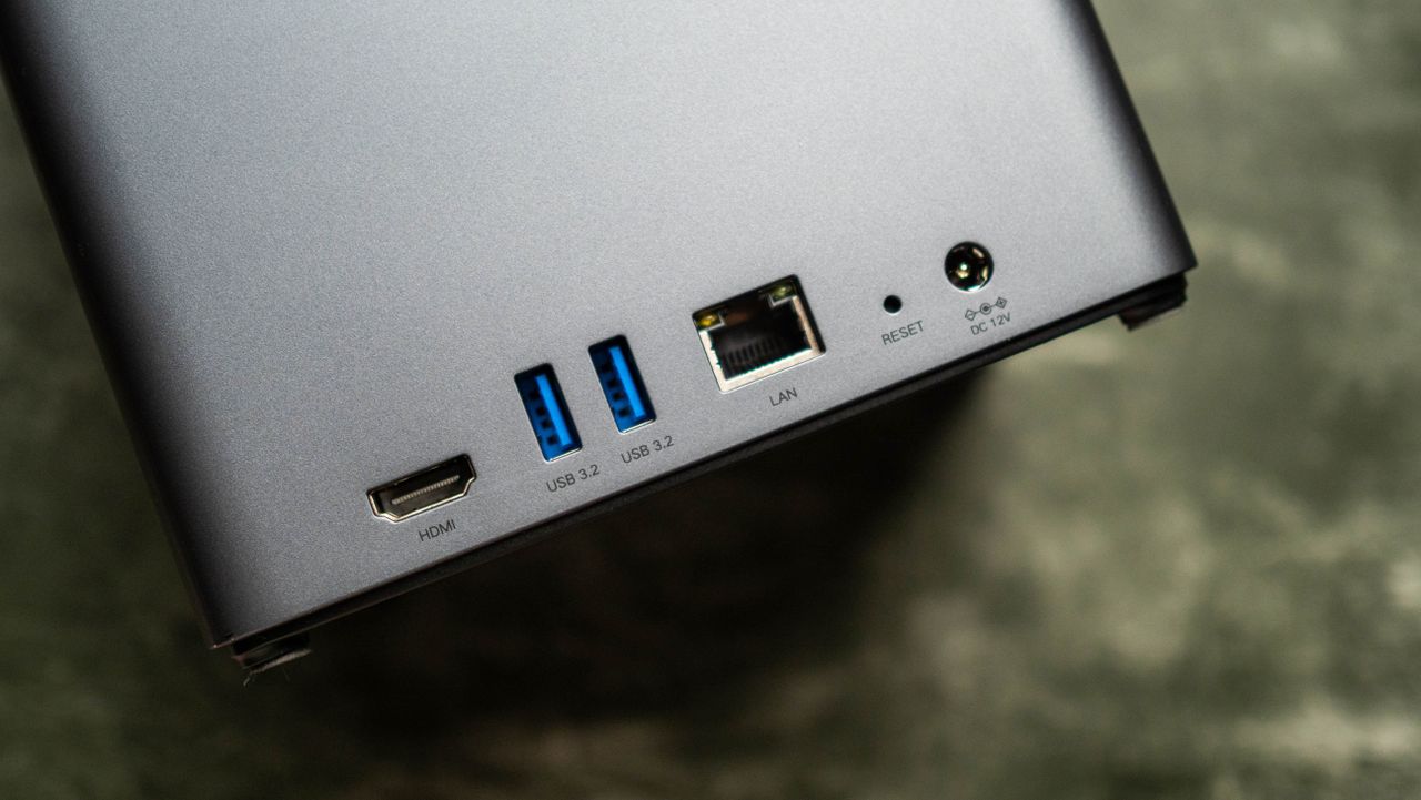 UGREEN NASync DH4300 Plus 4-bay NAS server testing on Android Central