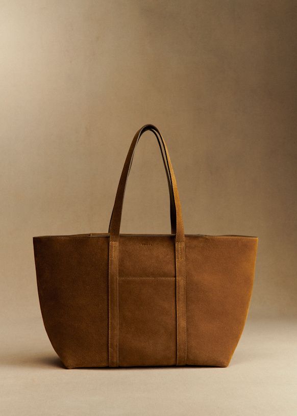 Gabin Bag - Taupe - Bovine Leather - S&eacute;zane