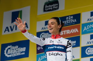 Ashleigh Moolman Pasio wins the most aggressive rider at Aviva Women's Tour 2016 - Stage 3