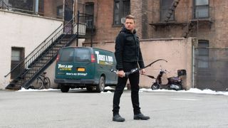 Clint Barton in Hawkeye episode 5.