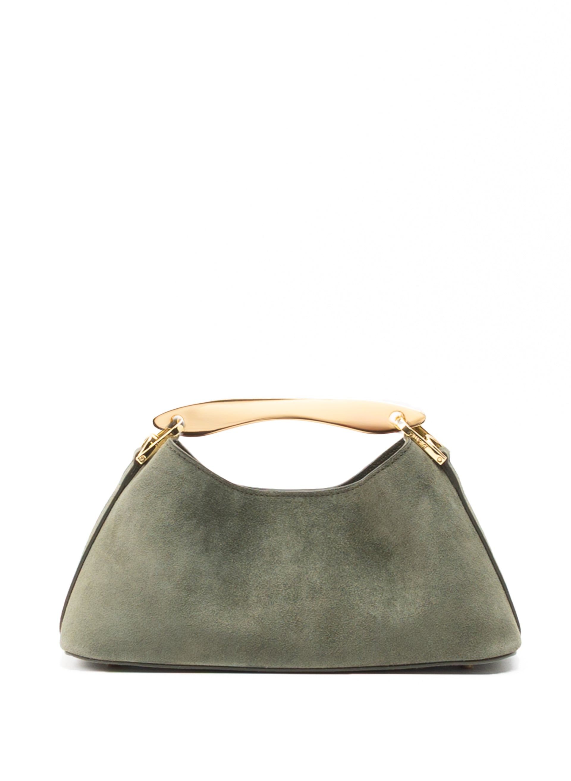 Mini Boomerang Suede Khaki