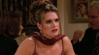 Brooke Shields as the obsessed fan Erika on Friends in Season 2 episode "The One After The Super Bowl."