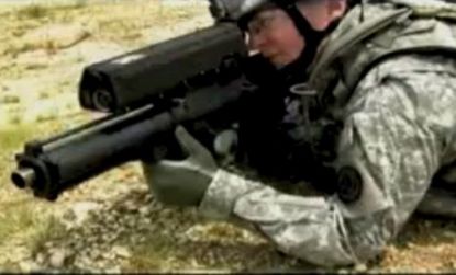 This "smart" grenade launcher can reportedly help soldiers fire accurately from a distance of two and a half football fields away.