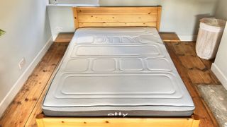 The OTTY Cooling Mattress on a bed in our expert's home