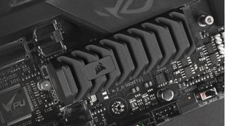 Corsair MP600 Pro XT in a motherboard