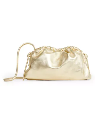 Mini Cloud Leather Clutch