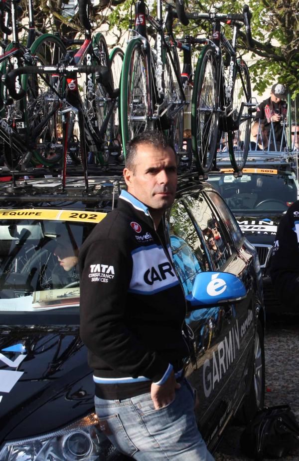 Garmin-Cervelo directeur sportif Peter Van Petegem was hoping to inspire his charges to victory.
