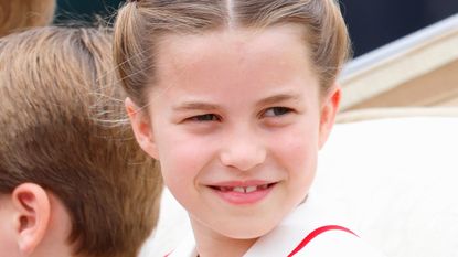 Princess Charlotte at Trooping the Colour