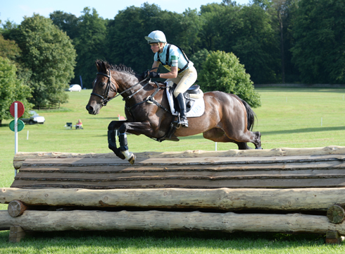 Izzy Taylor riding Allercombe Ellie at Salperton Horse Trials