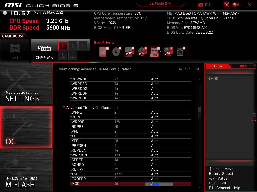 MSI MAG B660 Tomahawk WIFI