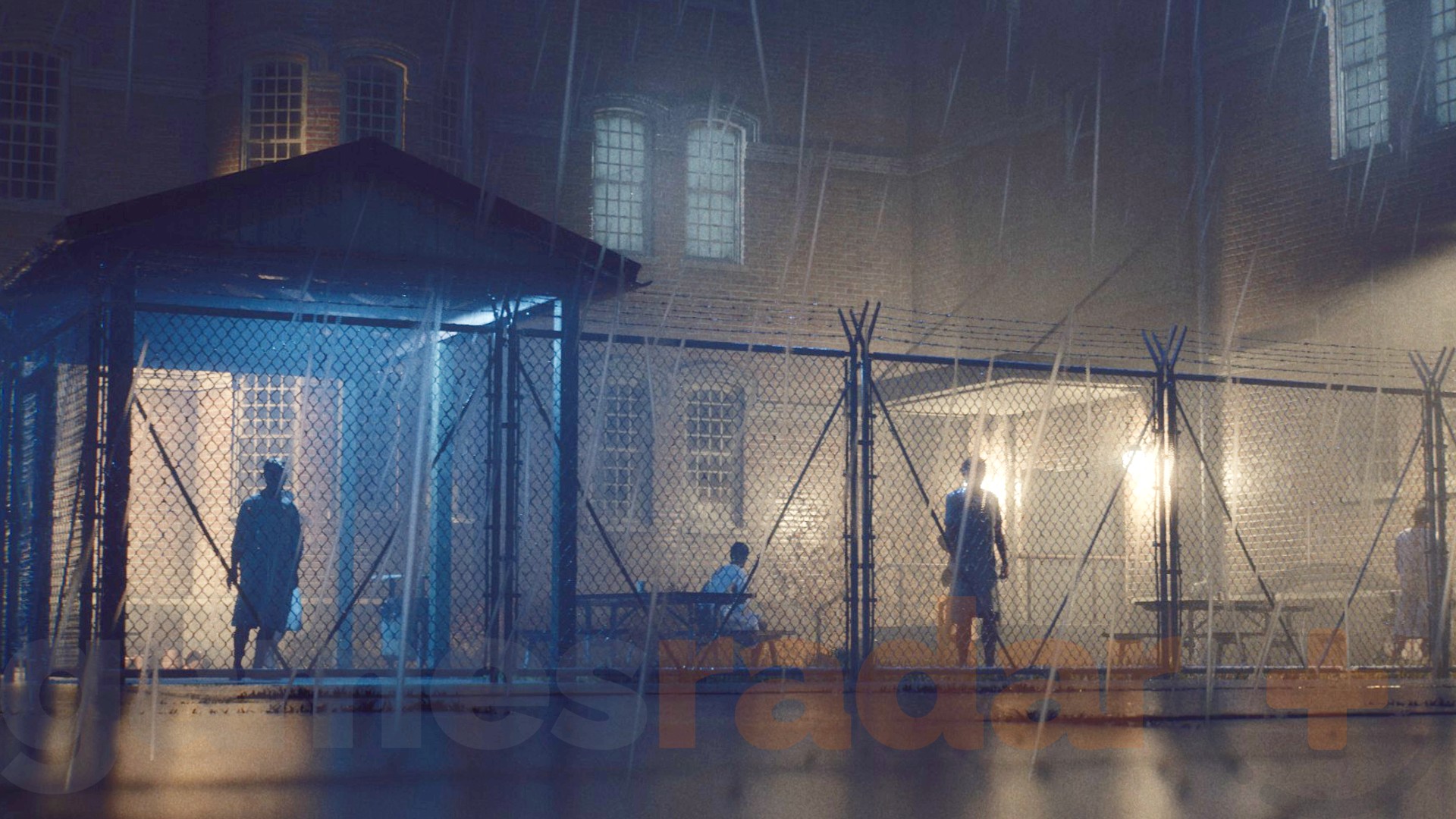 Patients at the Smith's Grove Sanatorium in the single-player section of Halloween the Game.
