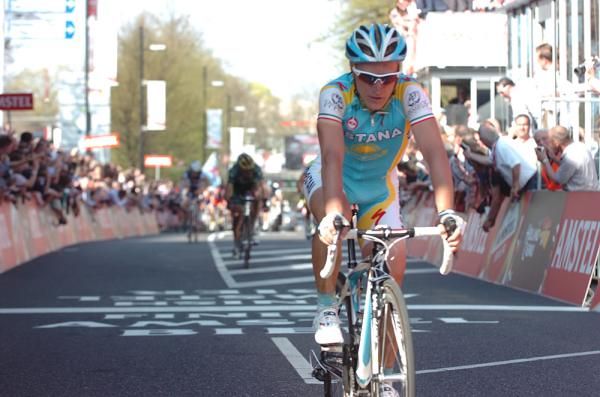 Enrico Gasparotto (Astana) claimed the last podium spot.