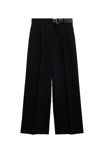 Mango Belt Straight-Fit Pants (Was $100) 