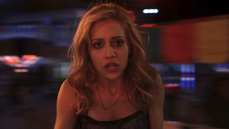 Brittany Murphy on the teacups in Uptown Girls