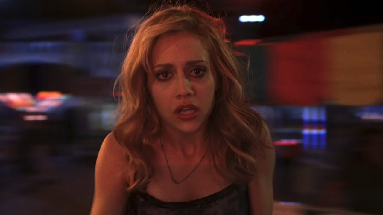 Brittany Murphy on the teacups in Uptown Girls