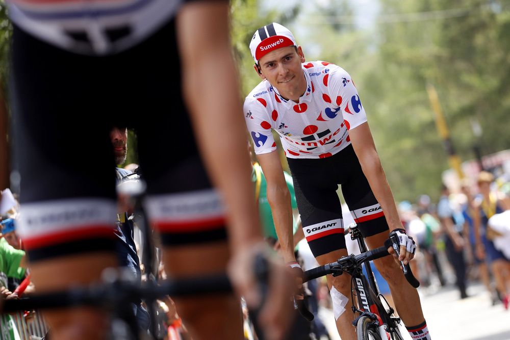 Warren Barguil (Sunweb) at the start of stage 19