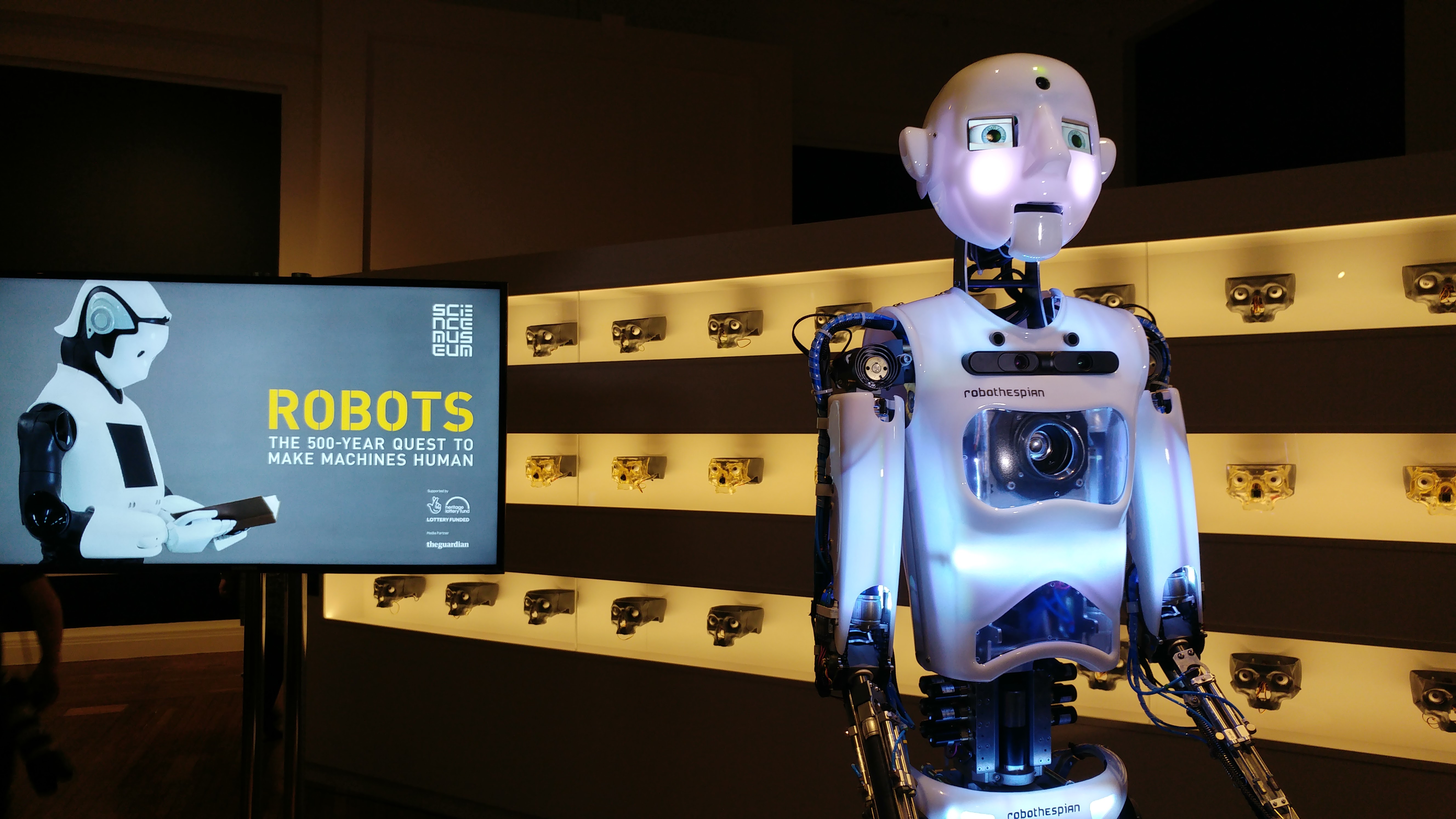 We Went To Londons Science Museum To Meet The Past Present And Future Robot Overlords Techradar