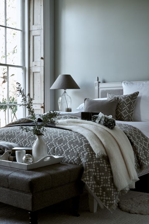Awesome teal and grey bedroom ideas 20 Grey Bedroom Ideas For A Classic Look Real Homes