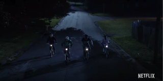 stranger things season 4 teaser screenshot new party on bikes
