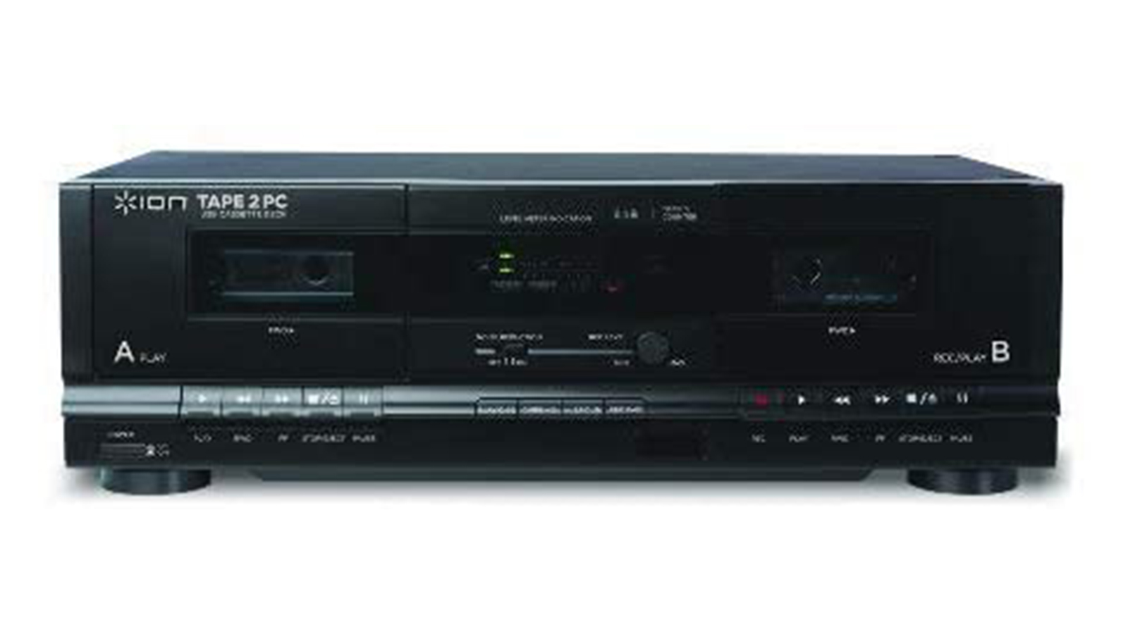 Test Ion Audio Tape 2 PC : le convertisseur cassette vers MP3 vu de face